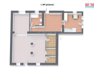 Prodej rodinného domu, Krásné Údolí, 125 m2