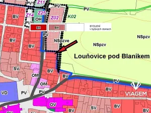 Prodej pozemku pro bydlení, Louňovice pod Blaníkem, 816 m2