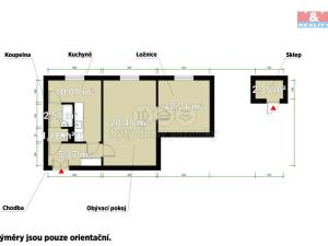Prodej bytu 2+1, Klatovy - Klatovy II, Pod Koníčky, 51 m2