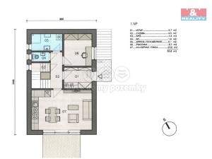 Prodej pozemku pro bydlení, Služátky, 1076 m2