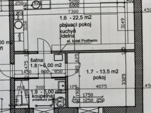 Pronájem bytu 2+kk, Velké Popovice, 50 m2