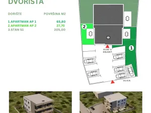 Prodej bytu 4+kk, Brodarica, Chorvatsko, 117 m2