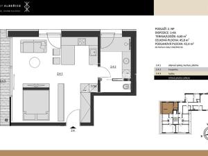 Prodej bytu 1+kk, Horní Maršov, 46 m2
