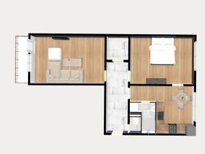 Pronájem bytu 2+1, Otrokovice, Kpt. Nálepky, 64 m2