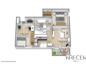 Pronájem bytu 3+1, Třebíč, Obránců míru, 72 m2