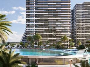 Prodej bytu 2+kk, Trikomo, Kypr, 50 m2