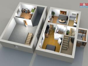 Prodej rodinného domu, Velký Osek, Tyršova, 86 m2