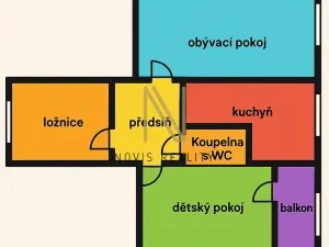 Prodej bytu 3+1, Plzeň, Spolková, 62 m2