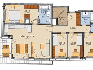 Prodej bytu 5+kk, Praha - Chodov, Bartůňkova, 118 m2