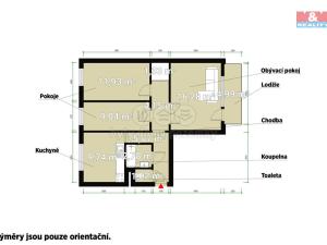 Prodej bytu 3+1, Dobřany, F. X. Nohy, 61 m2