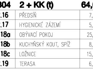 Pronájem bytu 2+kk, Strakonice - Strakonice II, Bezděkovská, 64 m2