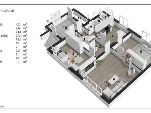Prodej rodinného domu, Chrudim, 367 m2