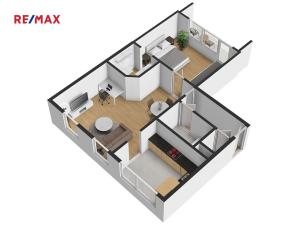 Pronájem bytu 2+1, Rokycany, Františka Kotyzy, 62 m2