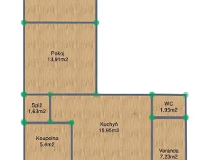 Prodej rodinného domu, Rosice, Mrštíkova, 90 m2