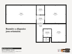 Prodej bytu 2+1, Karviná, Nedbalova, 57 m2