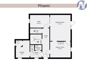Pronájem obchodního prostoru, Vimperk, Nádražní, 65 m2