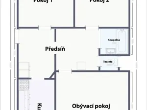 Prodej bytu 3+1, Ústí nad Labem, Keplerova, 78 m2