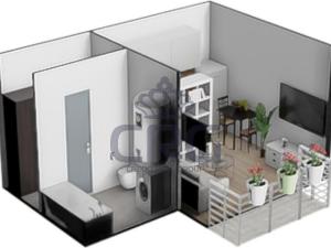 Pronájem bytu 1+kk, Moravany, Višňová, 30 m2