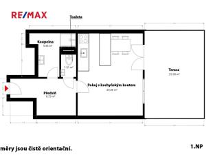 Pronájem bytu 1+kk, Draženov, 40 m2