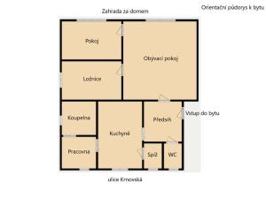 Pronájem bytu 3+1, Opava, Krnovská, 74 m2