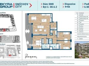 Prodej bytu 4+kk, Praha, Šiklové, 132 m2