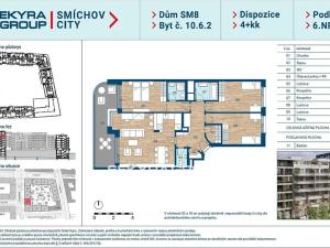 Prodej bytu 4+kk, Praha, Šiklové, 109 m2