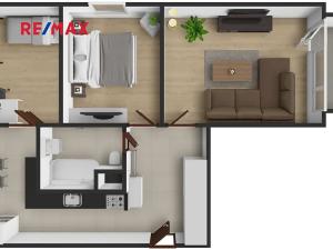 Prodej bytu 3+1, Mariánské Lázně, Hroznatova, 59 m2