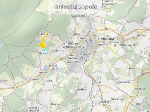 Prodej pozemku, Příbram - Kozičín, 49078 m2