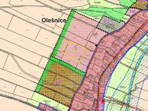 Dražba pozemku pro bydlení, Olešnice, 8201 m2