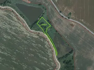 Dražba pozemku, Dačice, 5516 m2