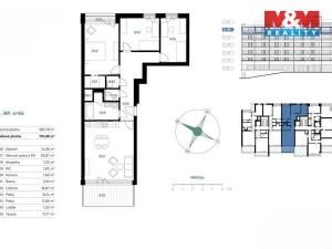 Prodej bytu 4+kk, Brno - Zábrdovice, Slepá, 100 m2