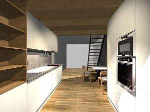 Pronájem bytu 2+kk, Praha - Vysočany, Kolbenova, 58 m2