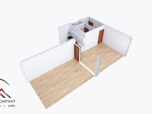 Pronájem bytu 2+kk, Ostrava, Křišťanova, 56 m2