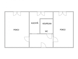 Pronájem bytu 2+1, Holoubkov, 53 m2