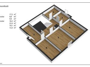 Prodej ubytování, Krupka, Husitská, 552 m2