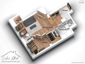 Prodej bytu 2+kk, Praha - Holešovice, Jankovcova, 53 m2