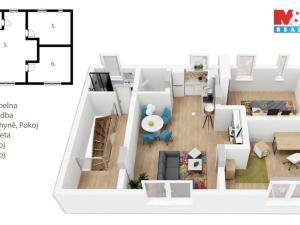 Prodej bytu 3+kk, Slaný, Pod Horou, 74 m2
