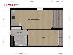 Pronájem bytu 2+kk, Starý Plzenec, Smetanova, 64 m2