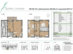 Prodej rodinného domu, Jinočany, Emy Destinové, 157 m2