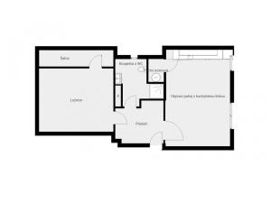 Pronájem bytu 2+kk, Náchod, Dvořákova, 54 m2