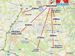 Pronájem bytu 1+1, Náchod - Staré Město nad Metují, Duhová, 43 m2