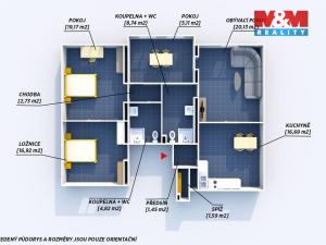 Prodej bytu 4+kk, Plešnice, 97 m2