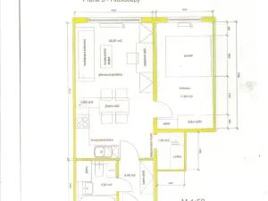 Pronájem bytu 2+kk, Praha - Hlubočepy, Voskovcova, 42 m2