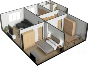 Prodej bytu 3+1, Písek, Za Pazdernou, 74 m2