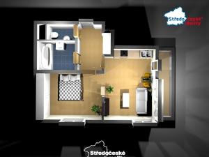 Pronájem bytu 2+kk, Praha - Vysočany, Sousedíkova, 55 m2