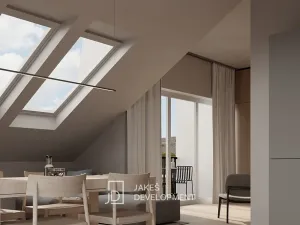 Pronájem bytu 2+kk, Únětice, Rýznerova, 47 m2