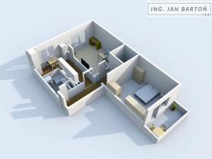 Prodej bytu 2+1, Brtnice, Nad Práchovnou, 57 m2