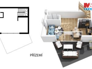 Prodej rodinného domu, Říčany - Radošovice, Černokostelecká, 101 m2