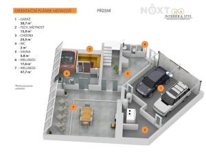 Prodej rodinného domu, Praha - Šeberov, K Safině, 417 m2