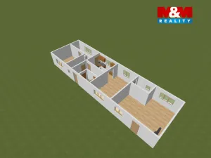 Prodej rodinného domu, Staňkov - Staňkov I, Soukenická, 130 m2